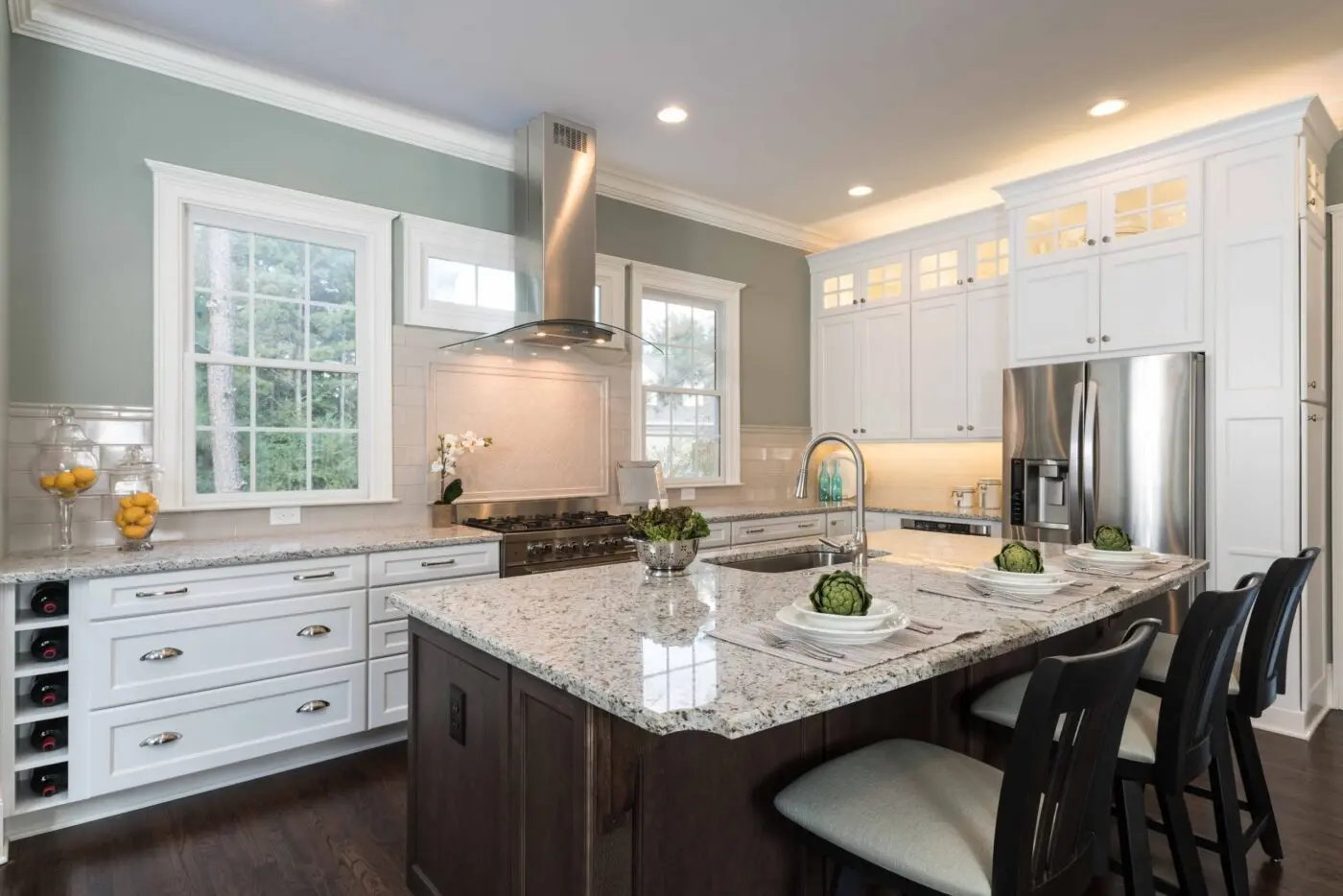 Kitchen design background